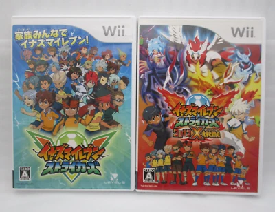 Inazuma Eleven Strikers & 2012 Xtreme Japan import 2Games NTSC-J Nintendo Wii - Image 1 of 4