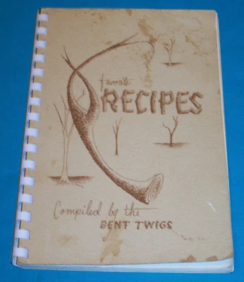 "The Bent Twigs" Somerville Hospital Cookbook Somerville New Jersey  c. 1960 - Image 1 of 4