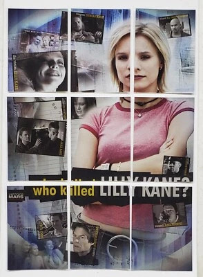 2006 Inkworks Veronica Mars Season One Who Killed Lilly Kane Puzzle Cards W1 -W9 - Image 1 of 4