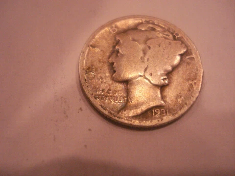 1931-D-MERCURY DIME-F-965 Cover