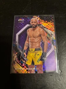 2024 UFC Finest Purple Checkerboard Refractor Uncommon Deiveson Figueiredo 75/99 - Bild 1 von 1