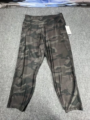 Nine West Capri Leggings Pantalones de Yoga Noches Oscuras Camuflados Talla 2X Foto 1 de 4