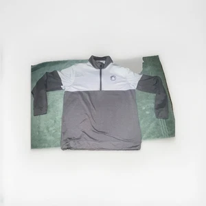 Puma Cobra Golf Pebble Beach Pro-Am 1/4 Zip grau Performance Stretch Herren L - Bild 1 von 4