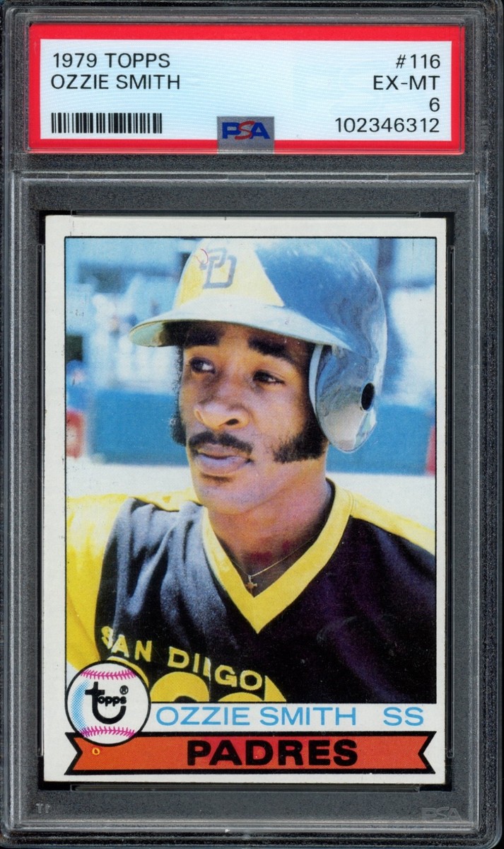 Ozzie smith 2004primecut サインカード Amazon.com: Baseball 1987 Topps #749 Ozzie Smith NM-MT