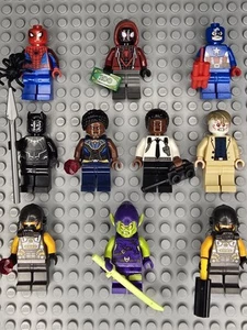 Lego Marvel Super Heroes Minifigures Lot and Accessories - Picture 1 of 1