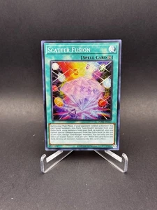 Yugioh Scatter Fusion POTE-EN062 Super Rare Unlimited NM - Picture 1 of 3