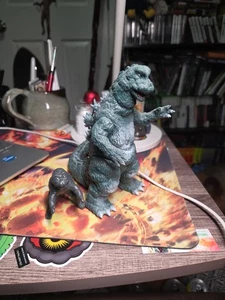 Y-MSF YMSF Blue/Green Godzilla (1967) 6 inch figure & Infant Miniya figure - Picture 1 of 2