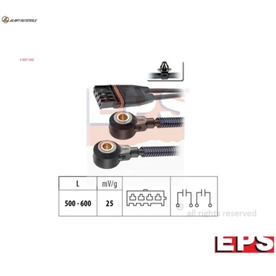 KLOPFSENSOR 1.957.193 FÜR BMW 6/E0/E1/Convertible/E4/E3/E5/E7 X1/SUV/E84/SAV - Bild 1 von 4