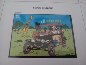 SELLOS POSTALES BELGIA MNH (BELGIUM73) 31.12.2001 KUIFJE - Imagen 1 de 2