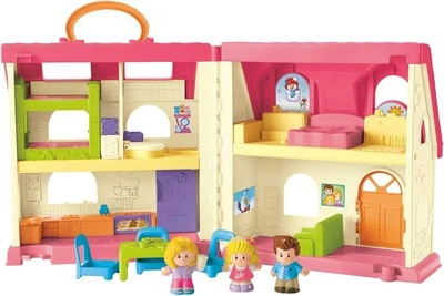 Toddler Toy Surprise & Sounds Playhouse with Figures for Pretend Play Ages 1+ - Image 1 of 4