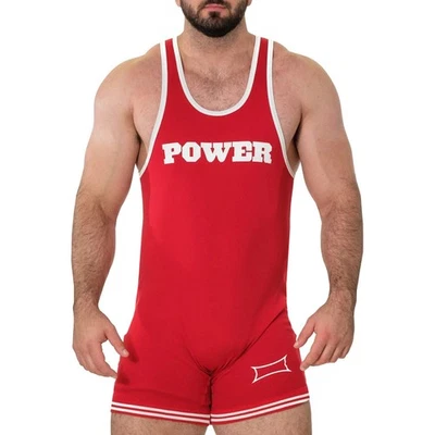 Sling Shot Classic POWER Powerlifting Singlet by Mark Bell - Medium - Red - Image 1 of 2