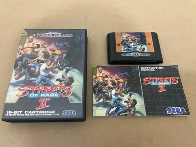 Sega Mega Drive Streets of Rage 2 Game PAL Version CIB Fast Despatch Next Day - Image 1 of 4