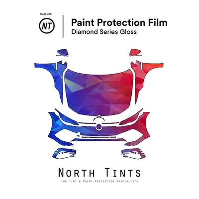 Sujetador transparente película protección pintura precortada PPF Volkswagen Golf R 2022-2025 Foto 1 de 4