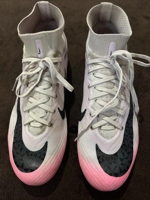 Nike Zoom Mercurial Superfly 9 Elite FG Pink Soccer Cleats Sz 8 - Image 1 of 2