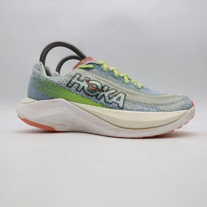 Hoka One One Mach X Damen Größe 6,5 B Weiß Laufschuhe Turnschuhe 1141451 DLL - Bild 1 von 10