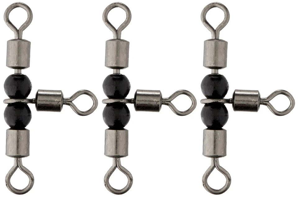 THUNDERMIST Lure Company T-turn 3-way Swivel 85 LB Rating Tangle Tackle Equ