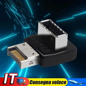 Adattatore frontale USB C Presa frontale TIPO C per scheda madre PC (B) Hot - Photo 1/8