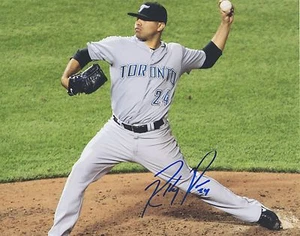 Ricky Romero Toronto Blue Jays Autographed Signed 8x10 Photo COA GFA - Picture 1 of 1