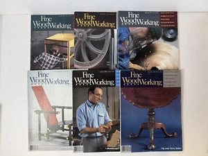 Taunton’s Fine Woodworking Magazine Lot of 6 Issues; 1987; No. 62 63 64 65 66 67 - Picture 1 of 24