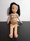 Disney Store Pocahontas Princess 20” Gold Dress Soft Plush Toy Doll Retired