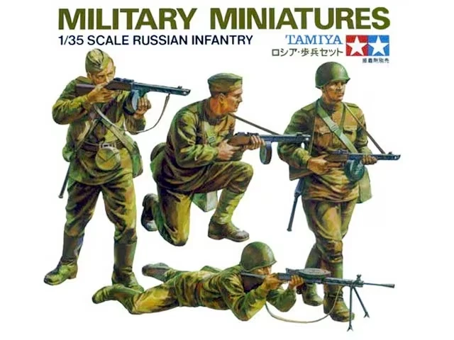 Russian Infantry Tamiya | N. 35022 | 1:35 - Immagine 1 di 1