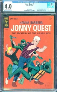 Jonny Quest #1 (1964) CGC 4.0 -- O/w to white pages; Adapts TV pilot episode - Bild 1 von 2