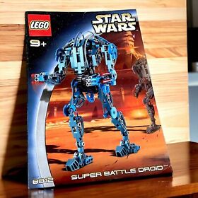 LEGO 8012 Instruction Manual LEGO Star Wars Super Battle Droid 2002