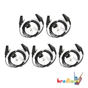 5x PTT Mic Earpiece Headset For TK2180 TK290 TK390 TK380 TK480 NX410 NX411 radio - Picture 1 of 6