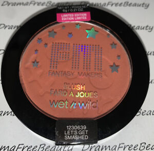 Wet n Wild Fantasy Makers Limited Edition Blush *LET'S GET SMASHED* Matte Peach