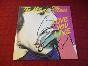 2LP THE ROLLING STONES Love You Live 1st/p WEA MUSIK GMBH GER 1977 MINT-/NM - Picture 1 of 10