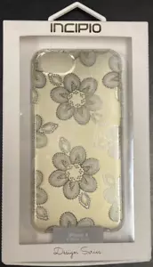 Incipio Design Flower Series Clear Case Cover iPhone 8/7/6s/6 IPH-1553-BFL - Picture 1 of 3
