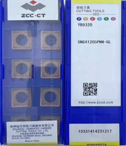 10 piezas SNGX1205PNN-GL YB9320 ZCC.CT CT hoja CNC insertos de carburo originales - Imagen 1 de 1