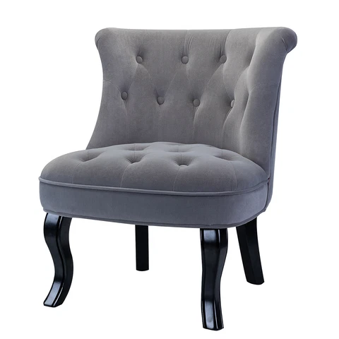 Karat Home Jane Accent Chair,Gray  MSRP $189.00 Cover