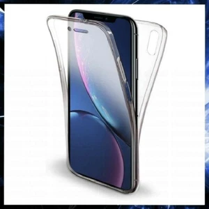 COQUE INTEGRALE Pour APPLE IPHONE XR PROTECTION SILICONE GEL ETUI HOUSSE 360 - Photo 1 sur 10