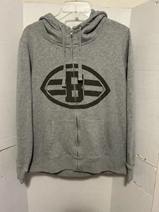 Victoria Secret Pink Cleveland Browns Womens Large Gray Hoodie Fantasy Player - Picture 1 of 6