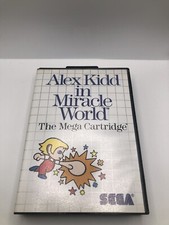 Alex kidd in miracle world Sega master system Cib Mega Rare U.S Variant #0190