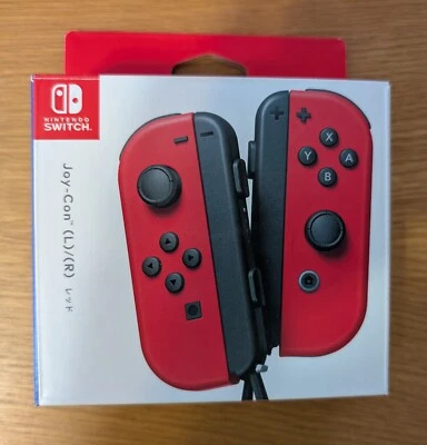 Nintendo Switch Joy-Con (L/R) - Mario Red (Unsealed Box, No Joy-Con Straps) - Image 1 of 4