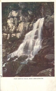 Pont Erwyd Ponterwyd Falls in der Nähe von Aberystwyth Wales UDB Raphael Tuck Postkarte - Bild 1 von 2