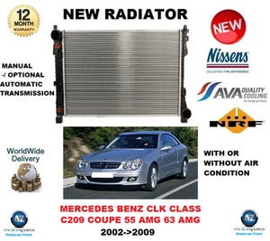 FOR MERCEDES BENZ CLK CLASS C209 55 AMG 63 AMG COUPE 2002->2009 NEW RADIATOR - Picture 1 of 1