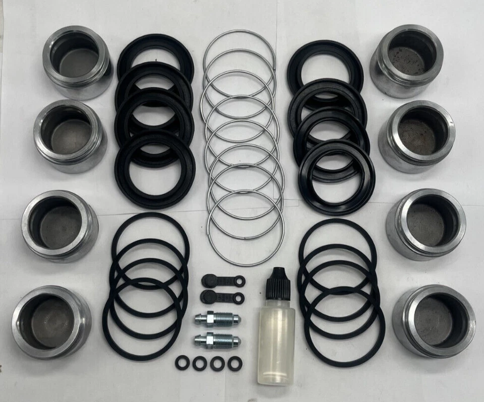 Front Caliper Rebuild Kit Jaguar XJS, XJ6, XJ12 1974-1987 Girling 4 pot (x2) - Image 1 of 1