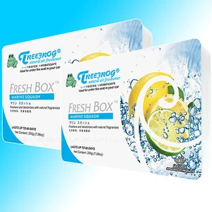 2 PACK TREEFROG FRESH BOX ( XTREME FRESH) MARINE SQUASH SCENT JDM AIR FRESHENER - Picture 1 of 4