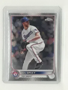 Jon Gray 2022 Topps Chrome Baseball - #23 - Texas Rangers - Picture 1 of 2