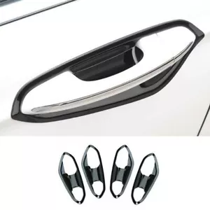 Tazón de puerta lateral exterior de acero negro para Ford Mondeo Fusion 2013-20 A - Imagen 1 de 6