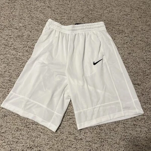Nike Dri-Fit Basketball Shorts White CD7101-100 Men's sz Medium - Picture 1 of 7