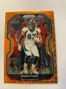 Prizm Football Orange Laser 2020 Noah Fant Broncos   - Imagen 1 de 1
