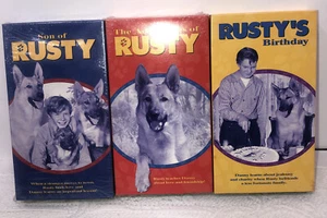 Lot 3 Rare Rusty VHS Tapes Birthday,Adventures, Son Of - Foto 1 di 10