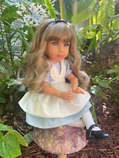 Alice in Wonderland by Dianna Effner in 13 inches, fully articulated doll.