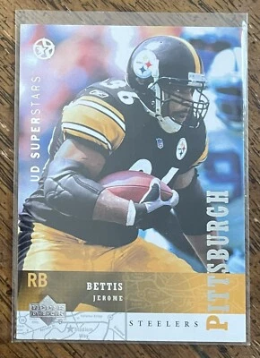 2003 Upper Deck UD Superstars Jerome Bettis #195 - Image 1 of 2