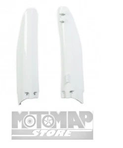 COPRISTELI PARASTELI SUZUKI RM 125 250 1999 2000 2001 2002 2003 BIANCO ACERBIS - Foto 1 di 1