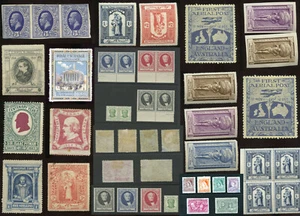 1864-1955 CINDERELLAS ADVERTISING FUND and POSTER STAMPS ...EACH PRICED - Picture 1 of 43